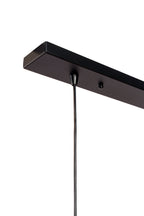 Beleuchtung Hanglamp, 7-lichts, H340 zwart in Staal