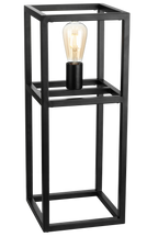 Beleuchtung Tafellamp, 21 cm, T340 zwart in Staal