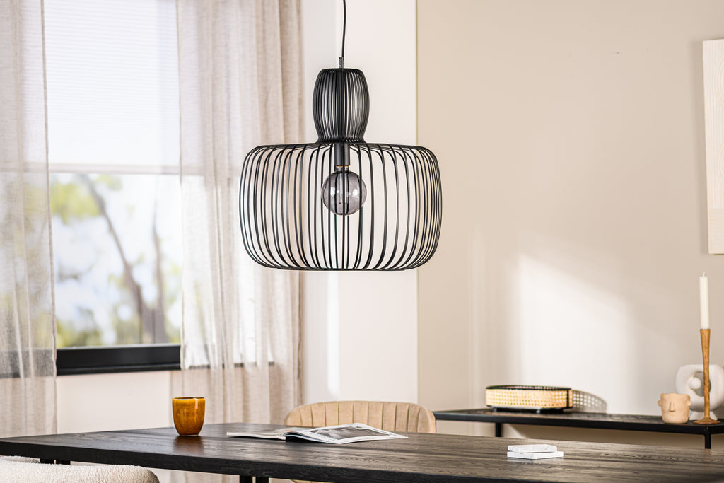 Beleuchtung Hanglamp, 55 cm, H340 zwart in Staal