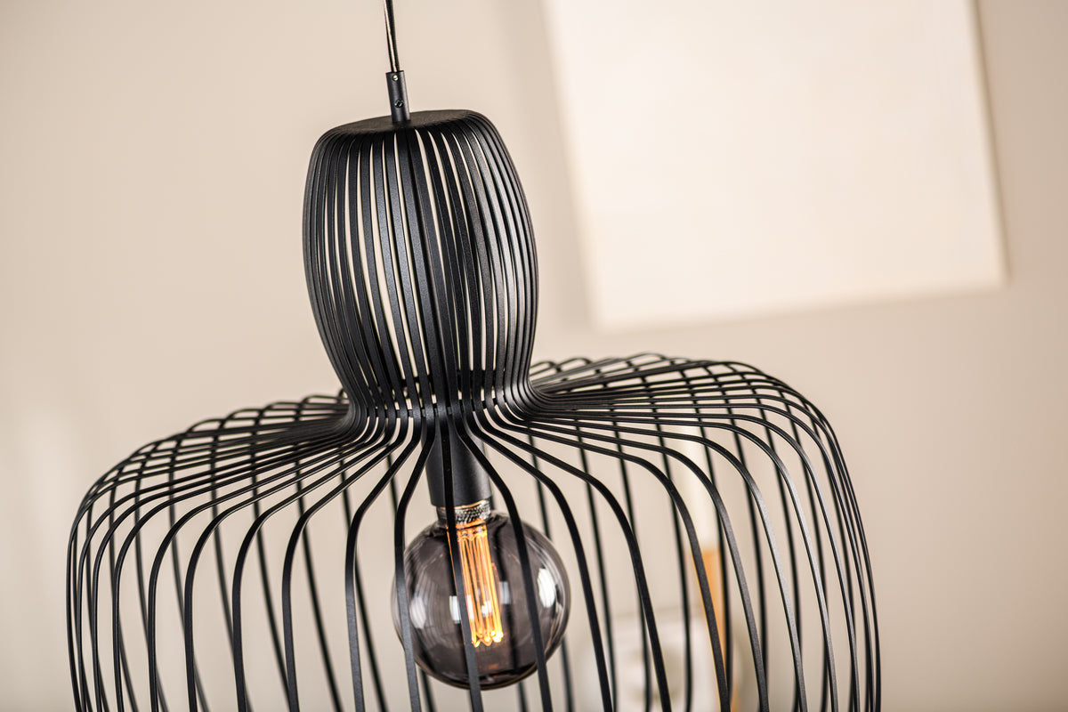 Beleuchtung Hanglamp, 55 cm, H340 zwart in Staal