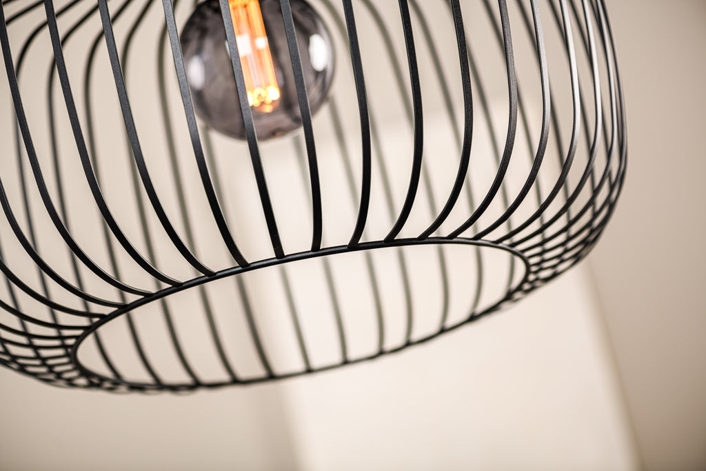 Beleuchtung Hanglamp, 55 cm, H340 zwart in Staal