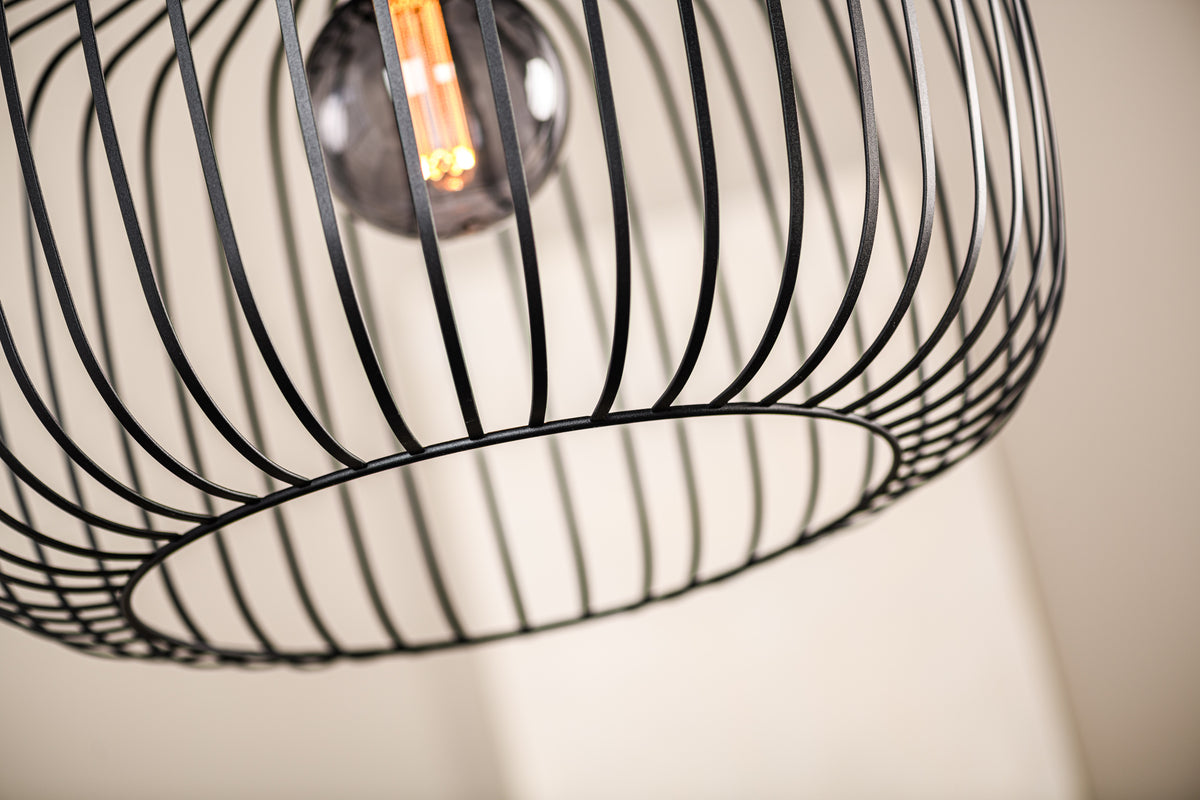 Beleuchtung Hanglamp, 55 cm, H340 zwart in Staal