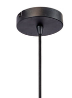 Beleuchtung Hanglamp, 55 cm, H340 zwart in Staal