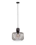 Beleuchtung Hanglamp, 55 cm, H340 zwart in Staal