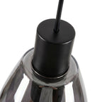 Beleuchtung Hanglamp, 3-lichts, H340 smoke glas