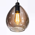 Beleuchtung Hanglamp, 4-lichts, H340 smoke glas