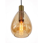 Beleuchtung Hanglamp, 5-lichts, H550 amber glas