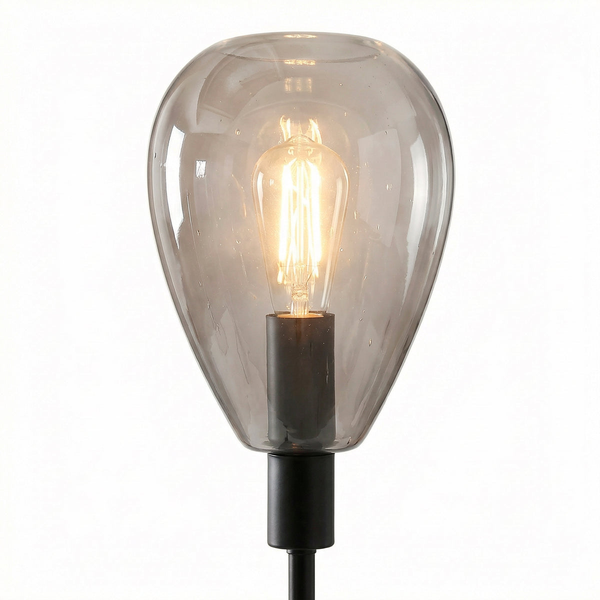 Beleuchtung Vloerlamp, 1-lichts, V340 smoke glas