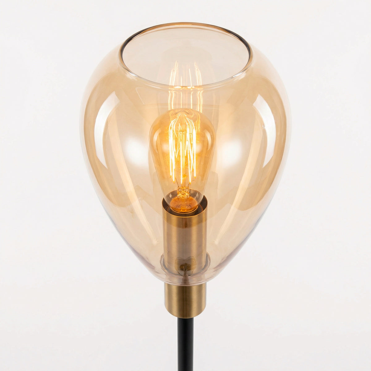 Beleuchtung Vloerlamp, 1-lichts, V550 amber glas