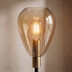 Beleuchtung Vloerlamp, 1-lichts, V550 amber glas