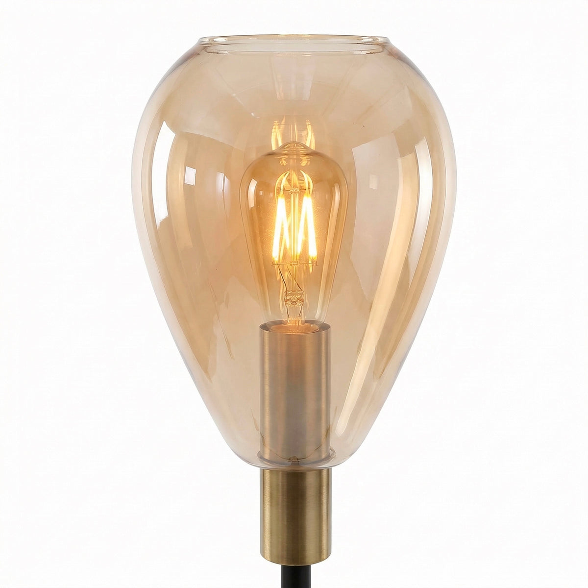 Beleuchtung Vloerlamp, 1-lichts, V550 amber glas