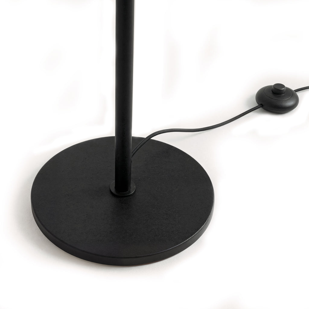 Beleuchtung Vloerlamp, 1-lichts, V340 smoke glas