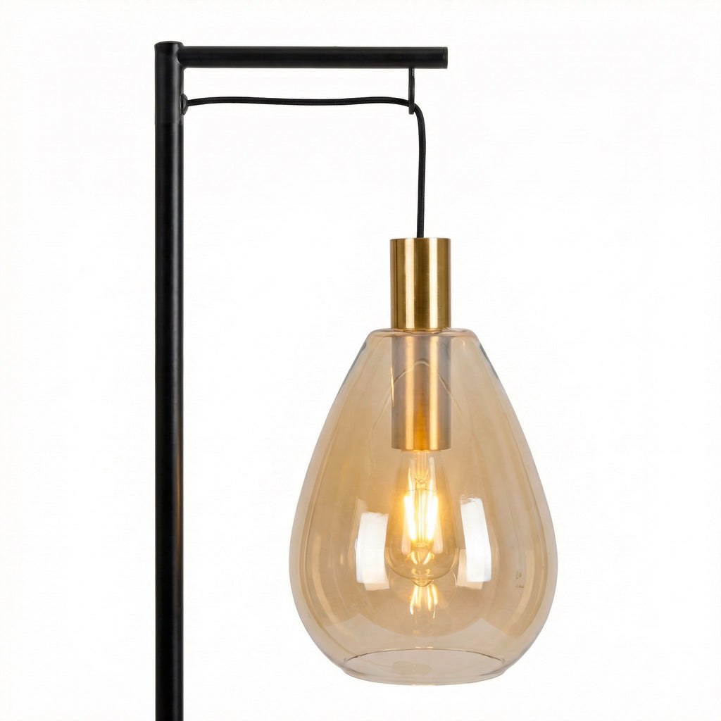 Beleuchtung Vloerlamp, 1-lichts, V550 amber glas