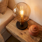 Beleuchtung Tafellamp, 1-lichts, T550 amber glas