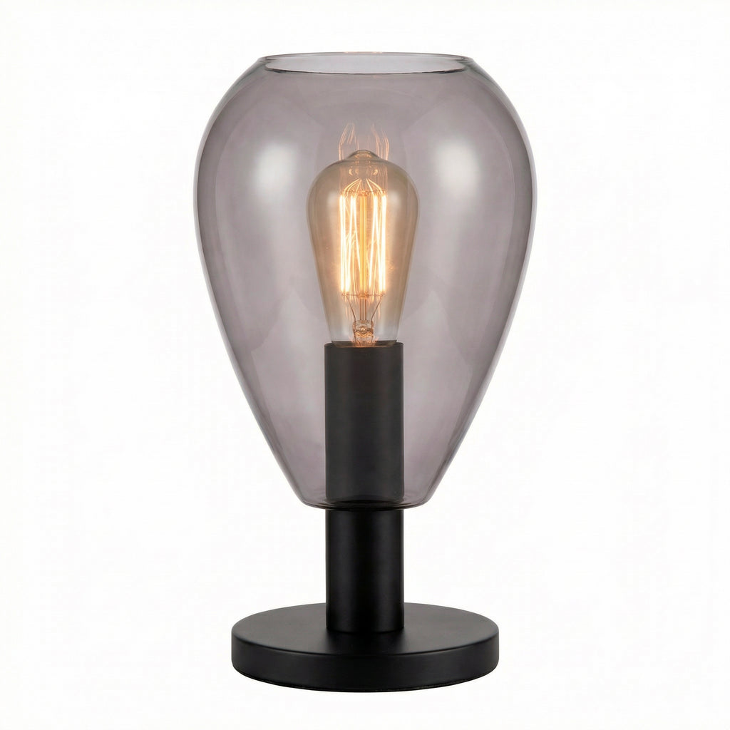 Beleuchtung Tafellamp, 1-lichts, T340 smoke glas