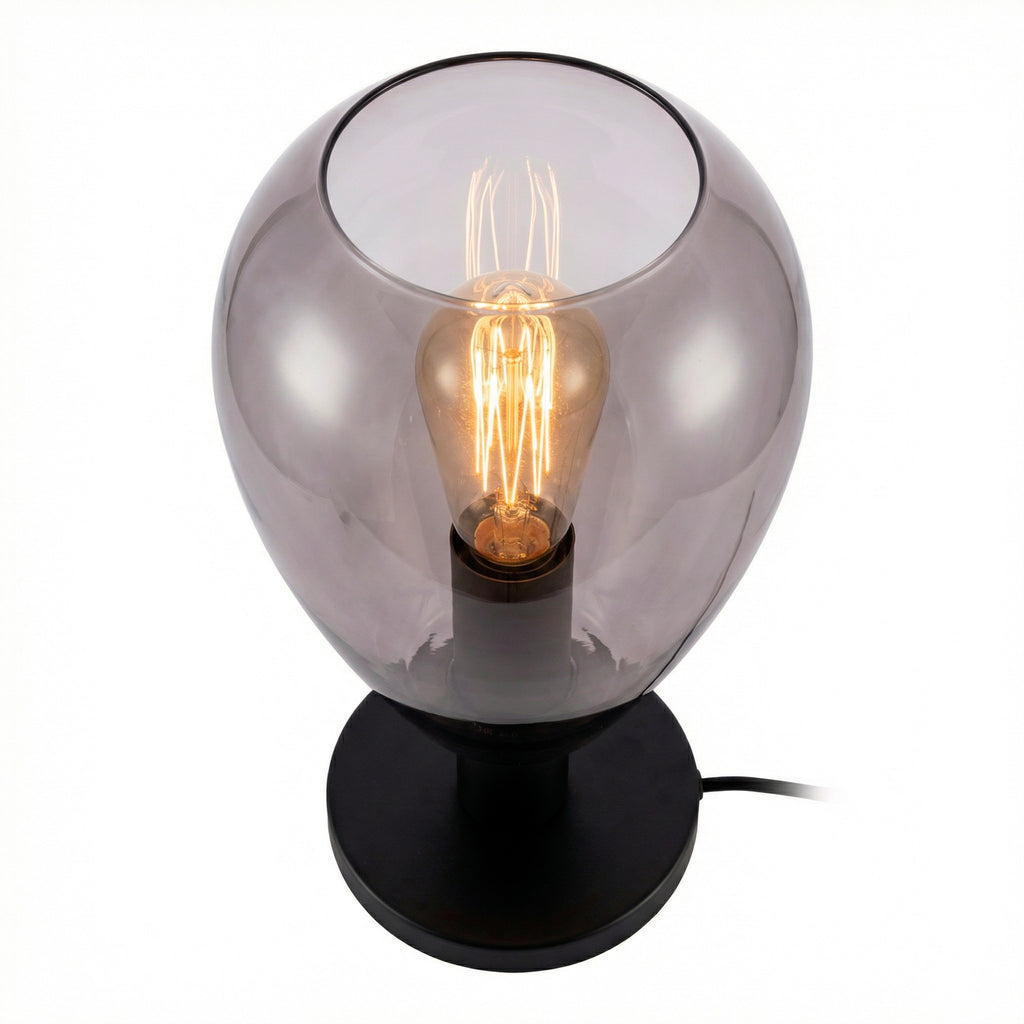 Beleuchtung Tafellamp, 1-lichts, T340 smoke glas