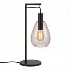 Beleuchtung Tafellamp, 1-lichts, T340 smoke glas