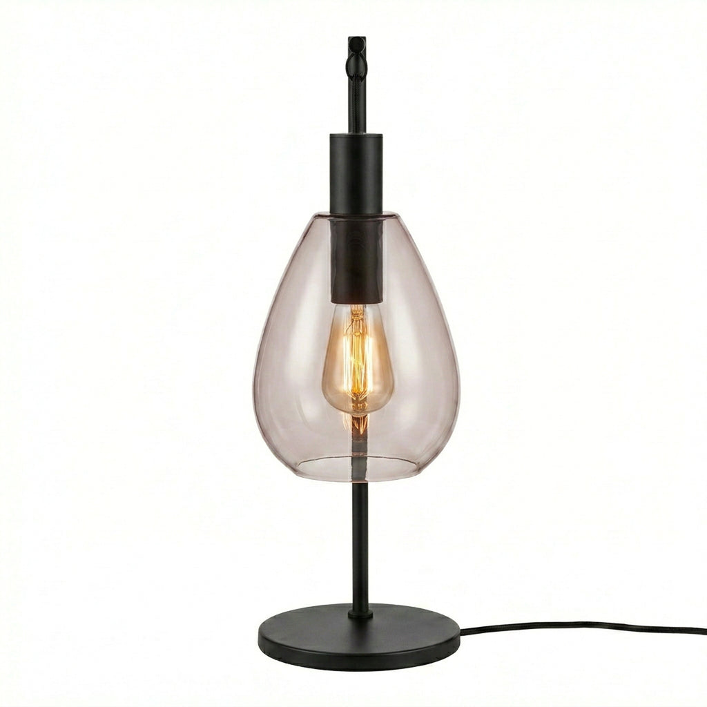 Beleuchtung Tafellamp, 1-lichts, T340 smoke glas