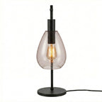Beleuchtung Tafellamp, 1-lichts, T340 smoke glas