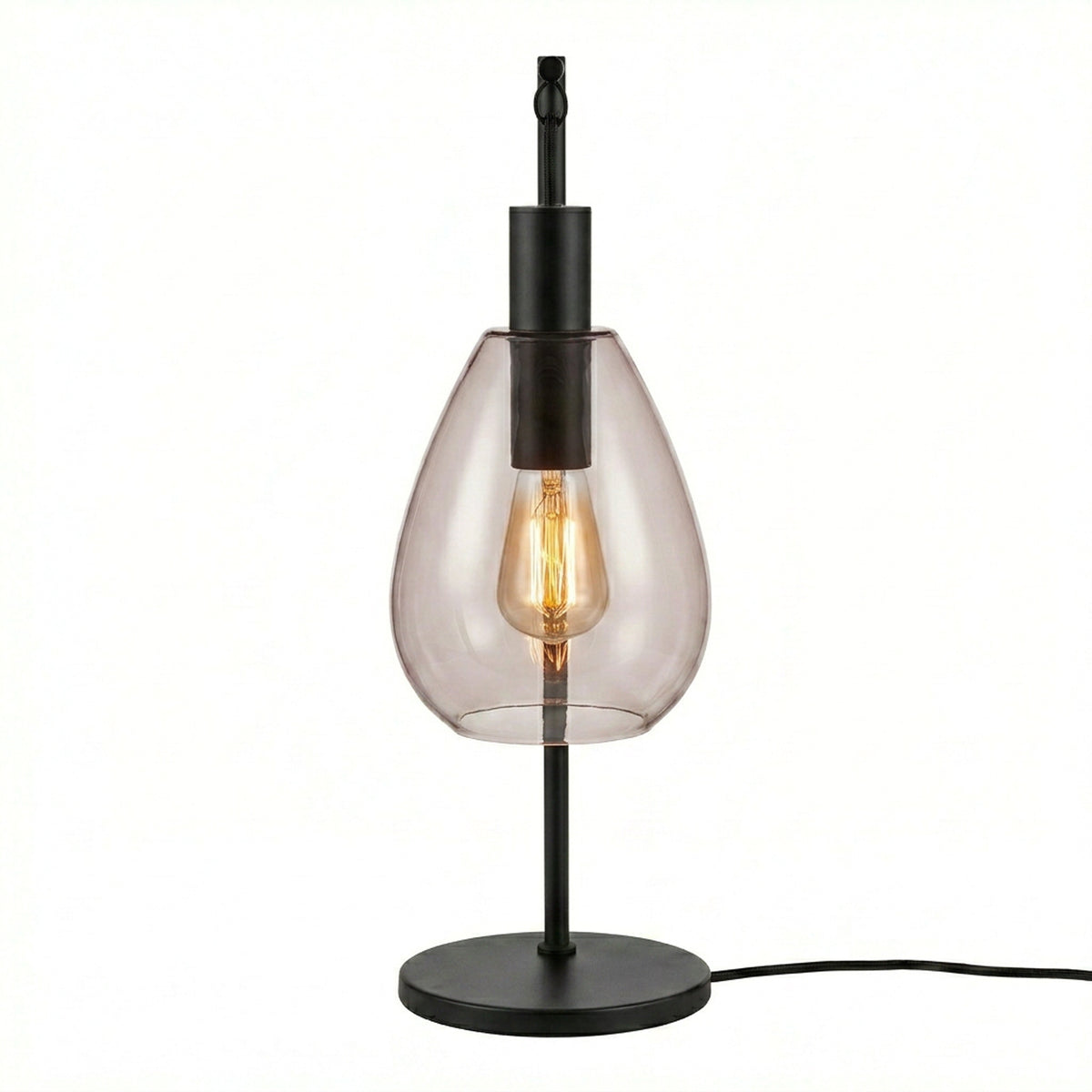 Beleuchtung Tafellamp, 1-lichts, T340 smoke glas