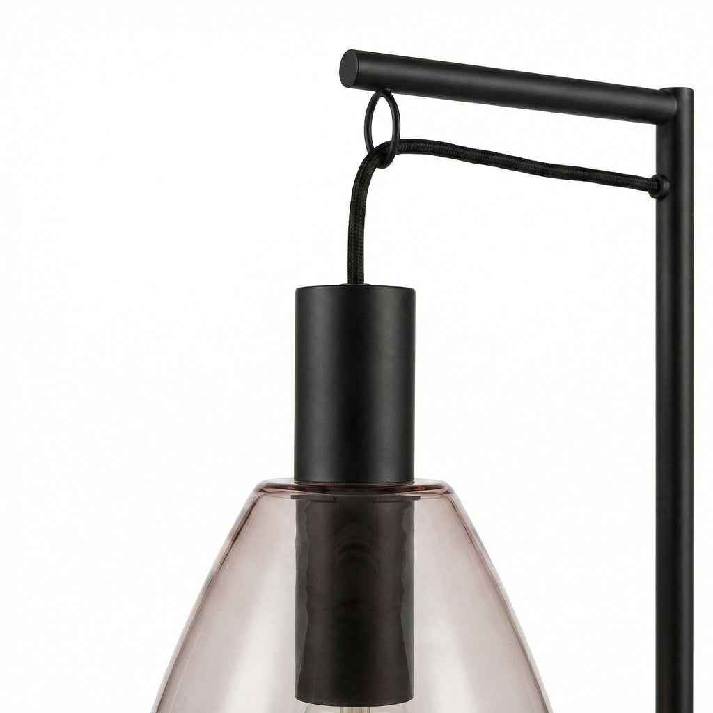 Beleuchtung Tafellamp, 1-lichts, T340 smoke glas