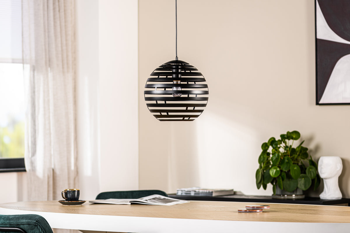 Beleuchtung Hanglamp, 30 cm, H340 zwart in Staal