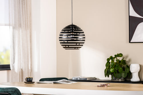 Beleuchtung Hanglamp, 30 cm, H340 zwart in Staal