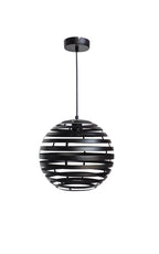 Beleuchtung Hanglamp, 30 cm, H340 zwart in Staal