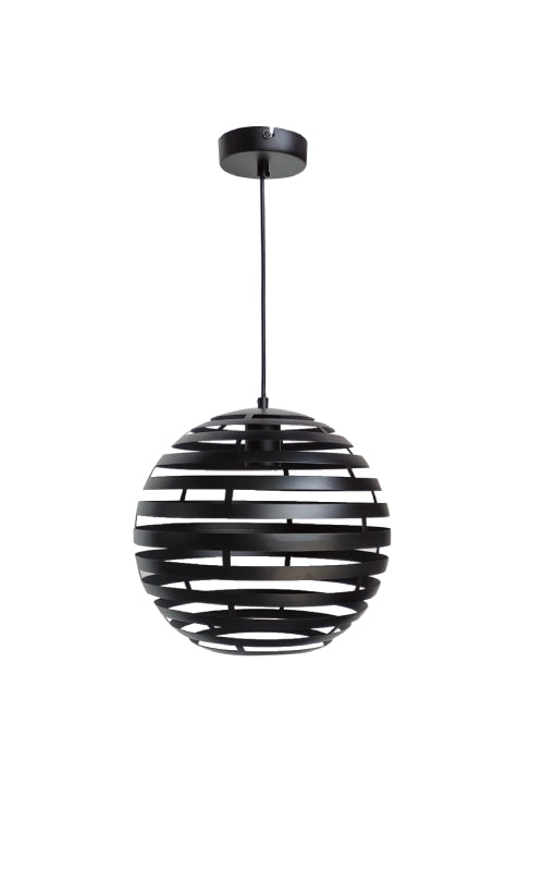 Beleuchtung Hanglamp, 30 cm, H340 zwart in Staal