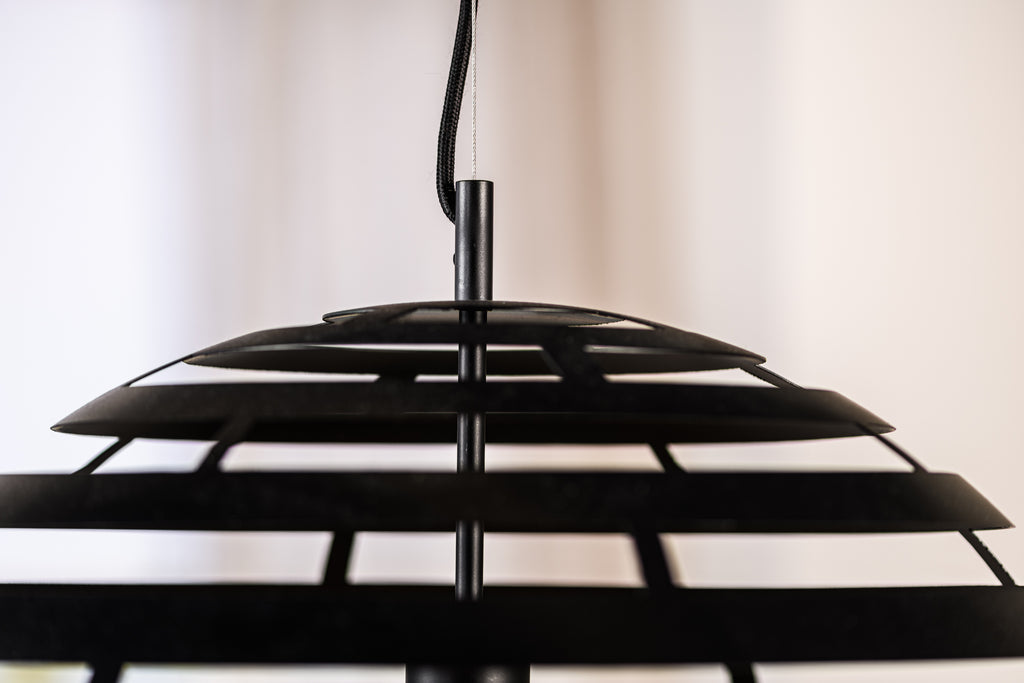 Beleuchtung Hanglamp, 50 cm, H340 zwart in Staal