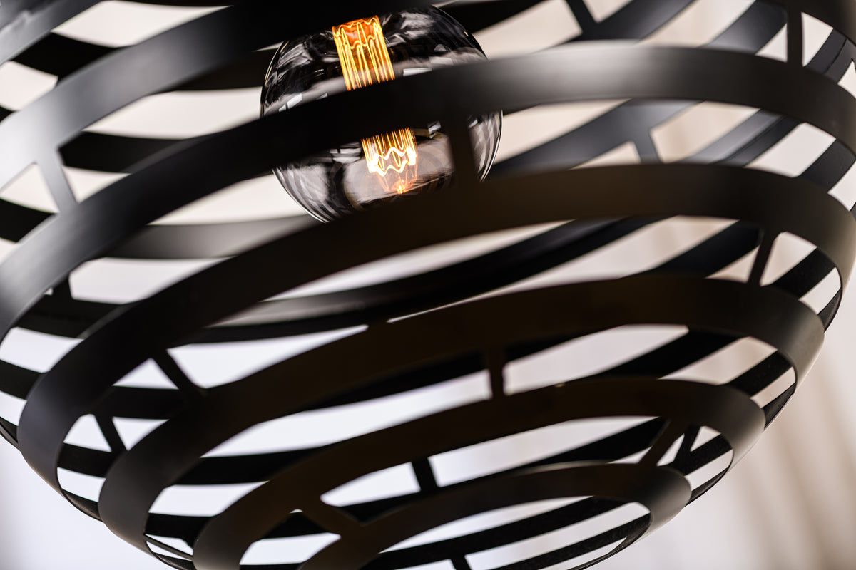 Beleuchtung Hanglamp, 50 cm, H340 zwart in Staal