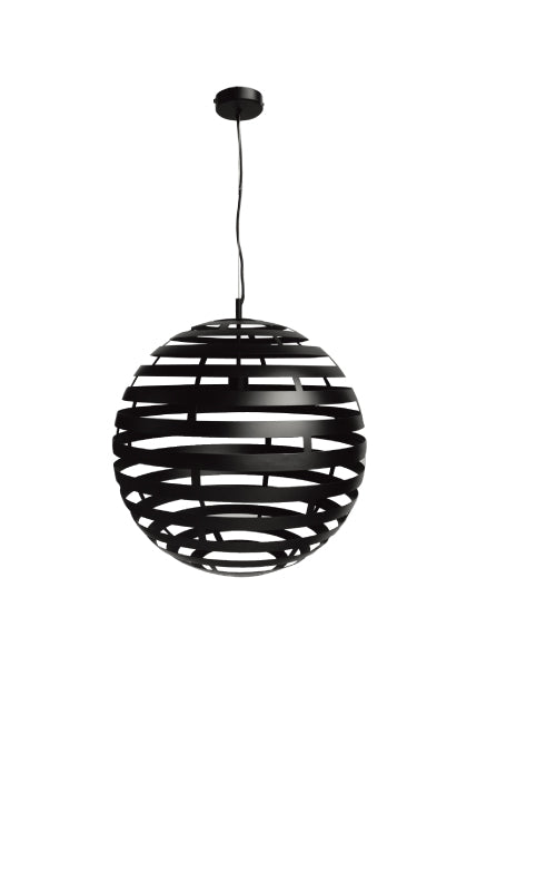 Beleuchtung Hanglamp, 50 cm, H340 zwart in Staal