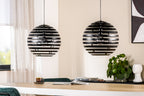 Beleuchtung Hanglamp, 2-lichts, H340 zwart