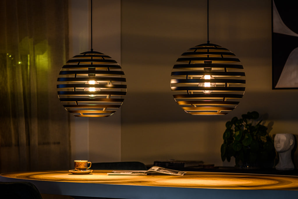 Beleuchtung Hanglamp, 2-lichts, H340 zwart