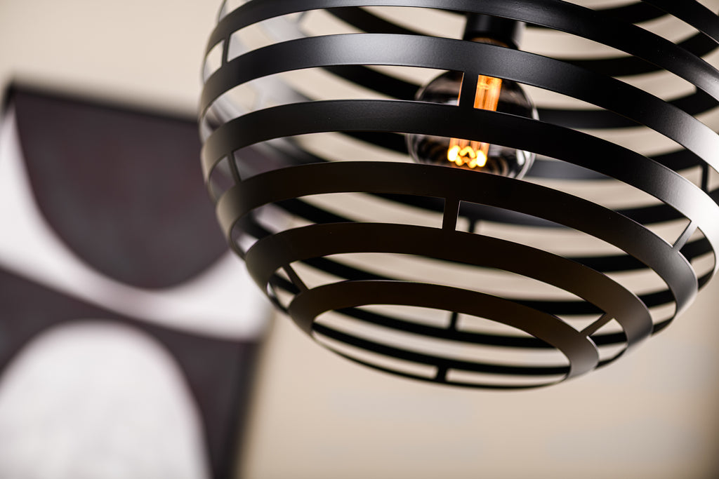 Beleuchtung Hanglamp, 2-lichts, H340 zwart